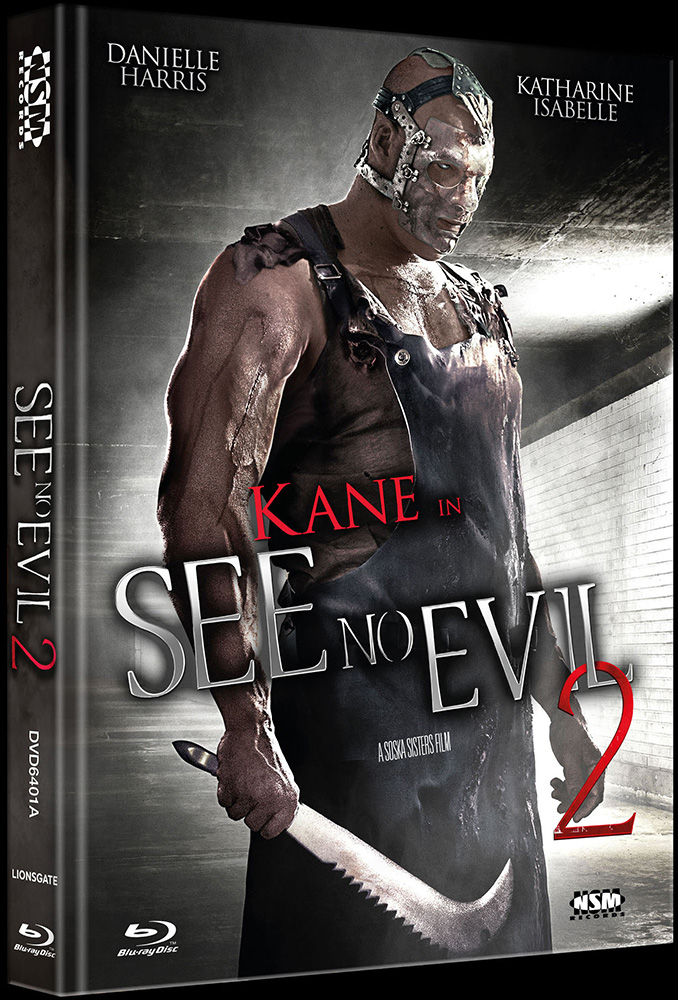 See No Evil 2 (Blu-Ray+DVD) - Cover A - Mediabook - Limited 1111 Edition - Uncut See No Evil 2 (Blu-Ray+DVD) - Cover A - Mediabook - Limited 1111 Edition - Uncut