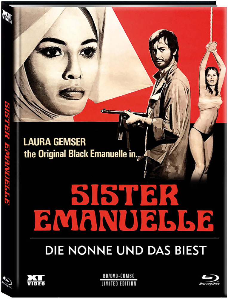 Die Nonne und das Biest (Blu-Ray+DVD) - Cover C - Mediabook - Limited 333 Edition