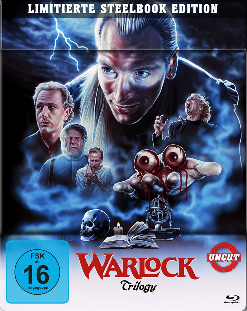 Warlock Trilogy (Blu-Ray) (3Discs) - SteelBook - Limited Edition - Uncut