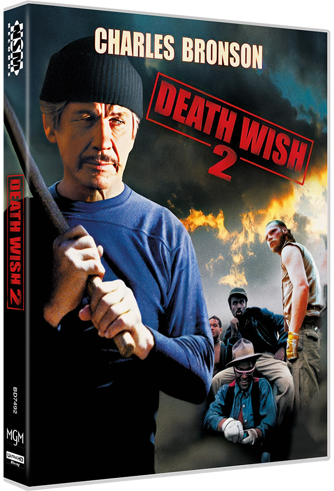 Death Wish 2 - Der Mann ohne Gnade (4K UHD+Blu-Ray) - 2 Filmfassungen (Unrated & TV-Version) - Scanavo Case