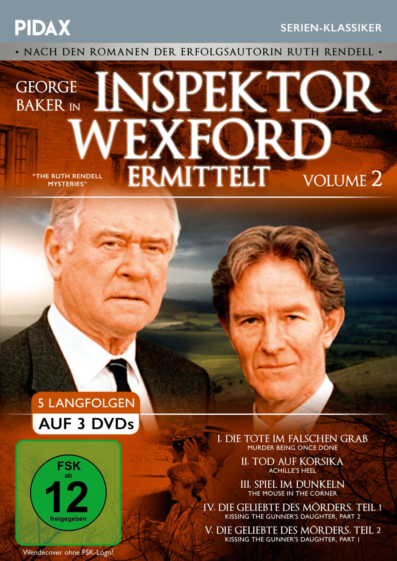 Inspektor Wexford ermittelt - Volume 2 (3DVD) Inspektor Wexford ermittelt - Volume 2 (3DVD)