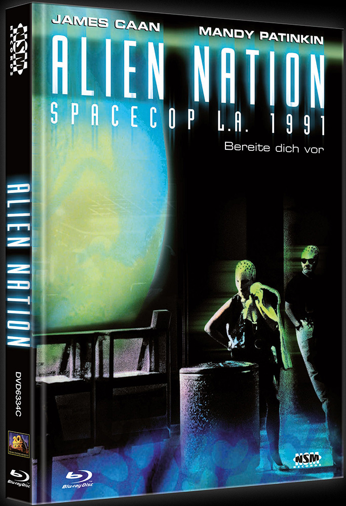 Alien Nation - Spacecop L.A. 1991 (Blu-Ray+DVD) - Cover C - Mediabook - Uncut - Limited 222 Edition