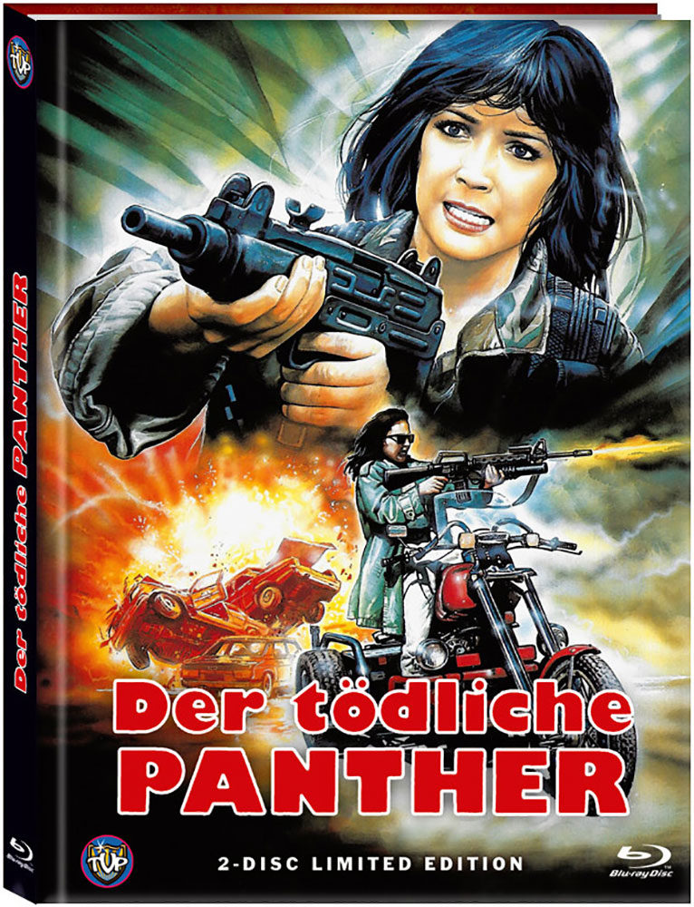 Der Tödliche Panther - Lethal Panther (Blu-Ray+DVD) - Cover A - Mediabook - Limited 333 Edition