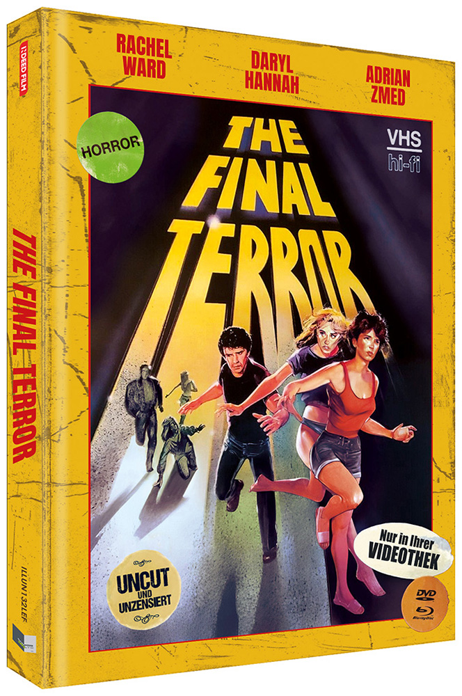 The Final Terror (Angst - Das Camp des Schreckens) (Blu-Ray+DVD) - Cover F - Mediabook - Limited 333 Edition The Final Terror (Angst - Das Camp des Schreckens) (Blu-Ray+DVD) - Cover F - Mediabook - Limited 333 Edition