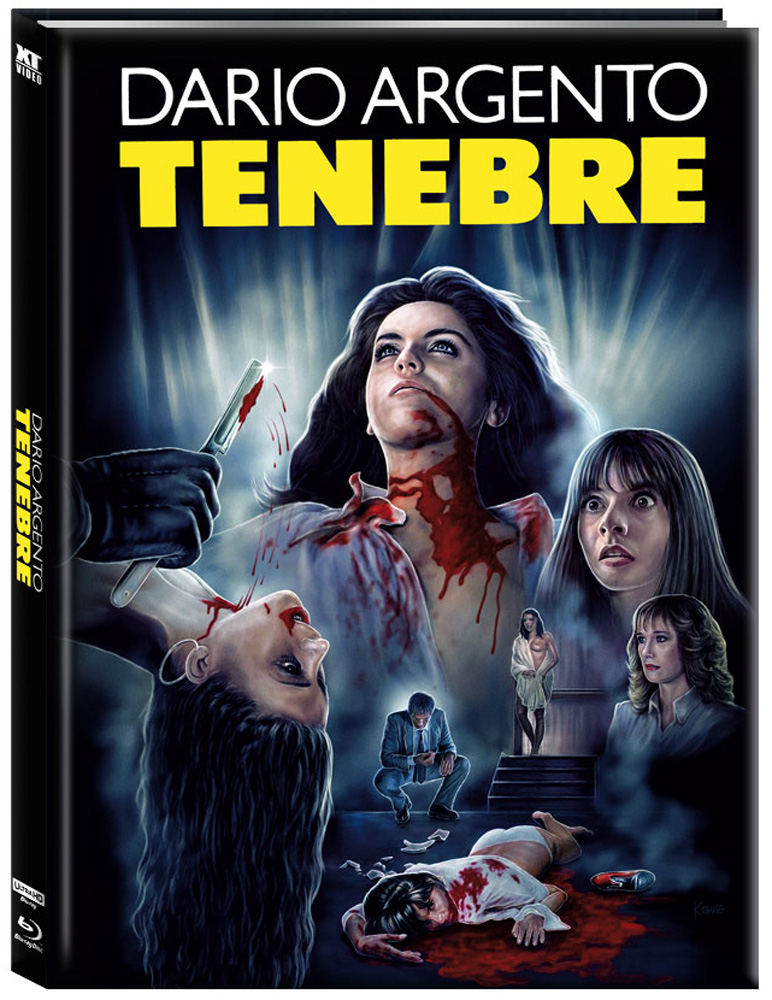 Tenebre (4K UHD+Blu-Ray+DVD) - Cover B - Mediabook - Limited Edition - Uncut