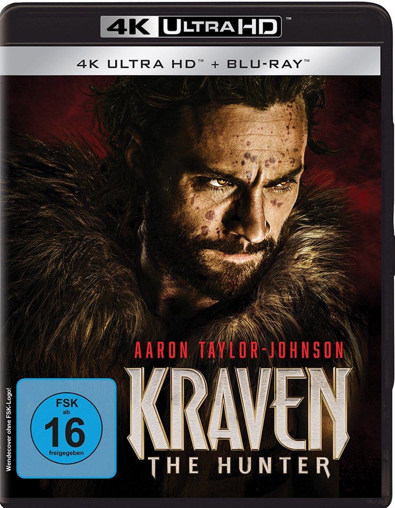 Kraven The Hunter (4K-UHD+Blu-Ray) Kraven The Hunter (4K-UHD+Blu-Ray)