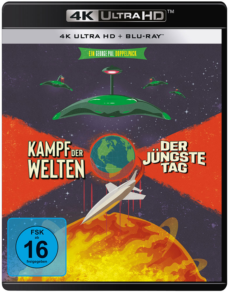 Kampf der Welten / Der jüngste Tag (4K UHD+Blu-Ray) Kampf der Welten / Der jüngste Tag (4K UHD+Blu-Ray)
