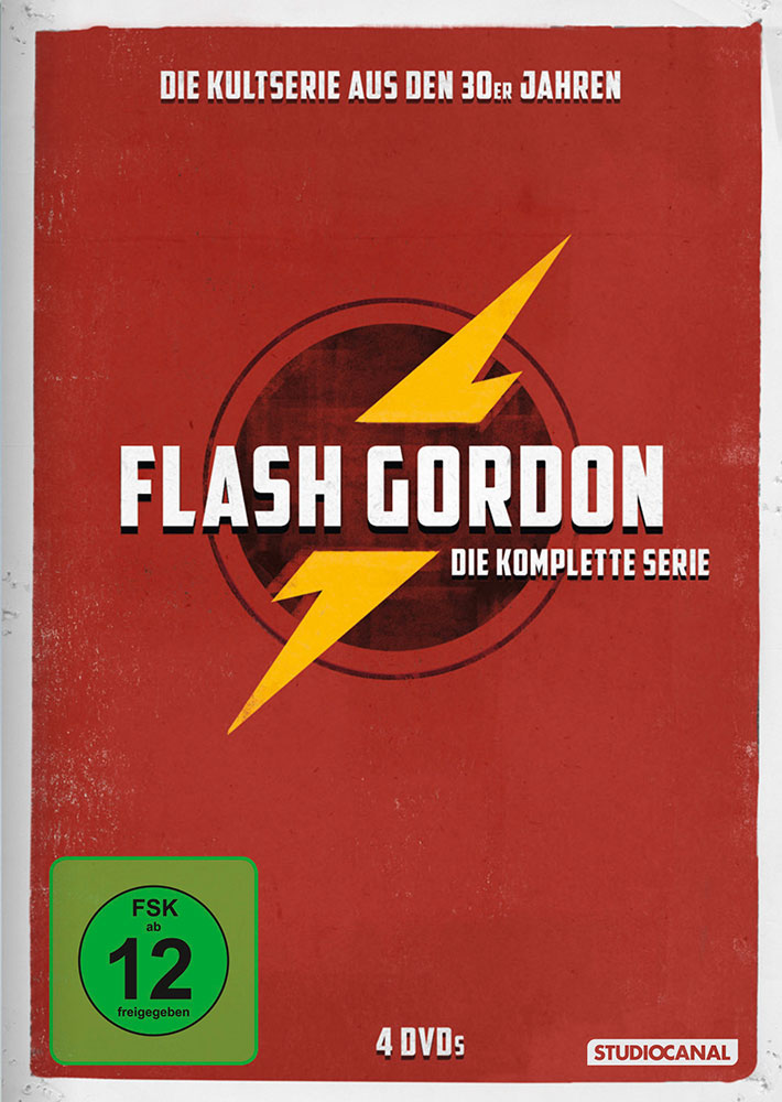 Flash Gordon (1936) (s/w) - Die komplette Serie (4DVD)