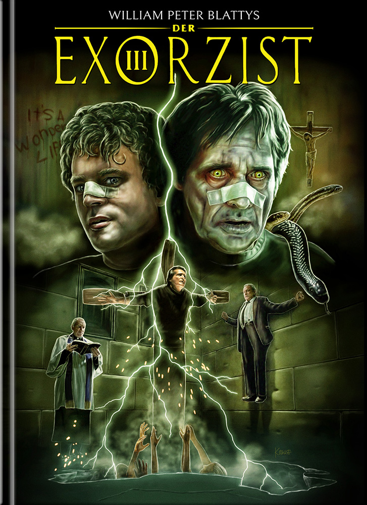 Exorzist 3 (4K UHD+2Blu-Rays) - Cover B - Mediabook - Limited Edition Exorzist 3 (4K UHD+2Blu-Rays) - Cover B - Mediabook - Limited Edition