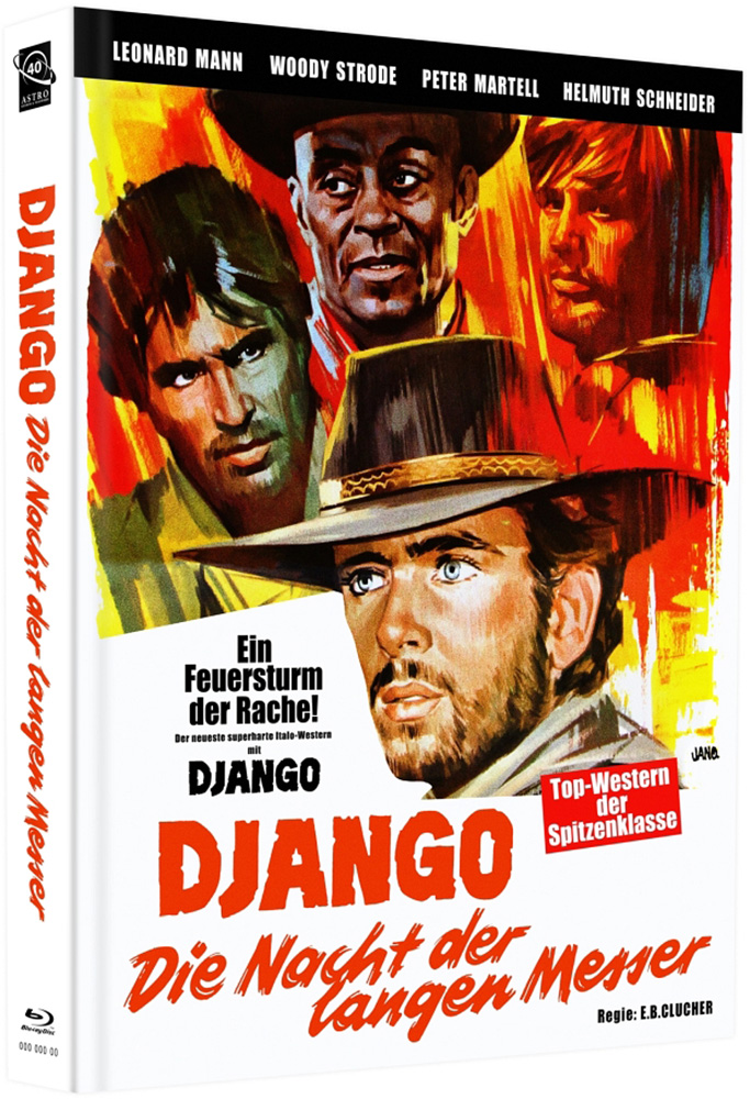 Django - Die Nacht der langen Messer - Cover C - Mediabook (Blu-Ray+DVD) - Limited 111 Edition