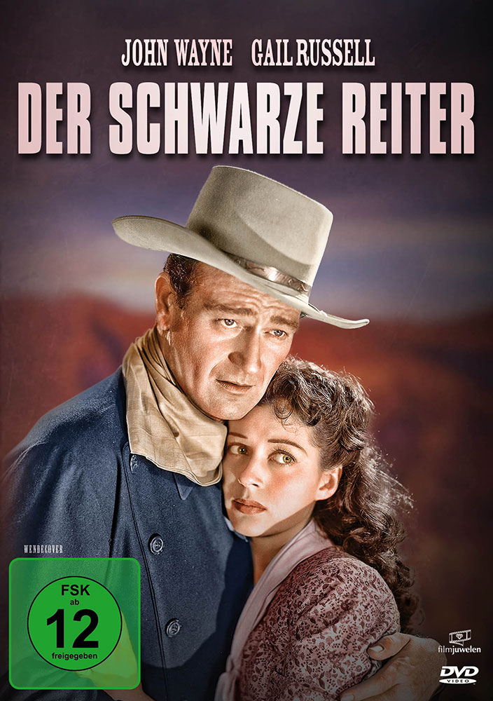 Der schwarze Reiter (s/w) - John Wayne