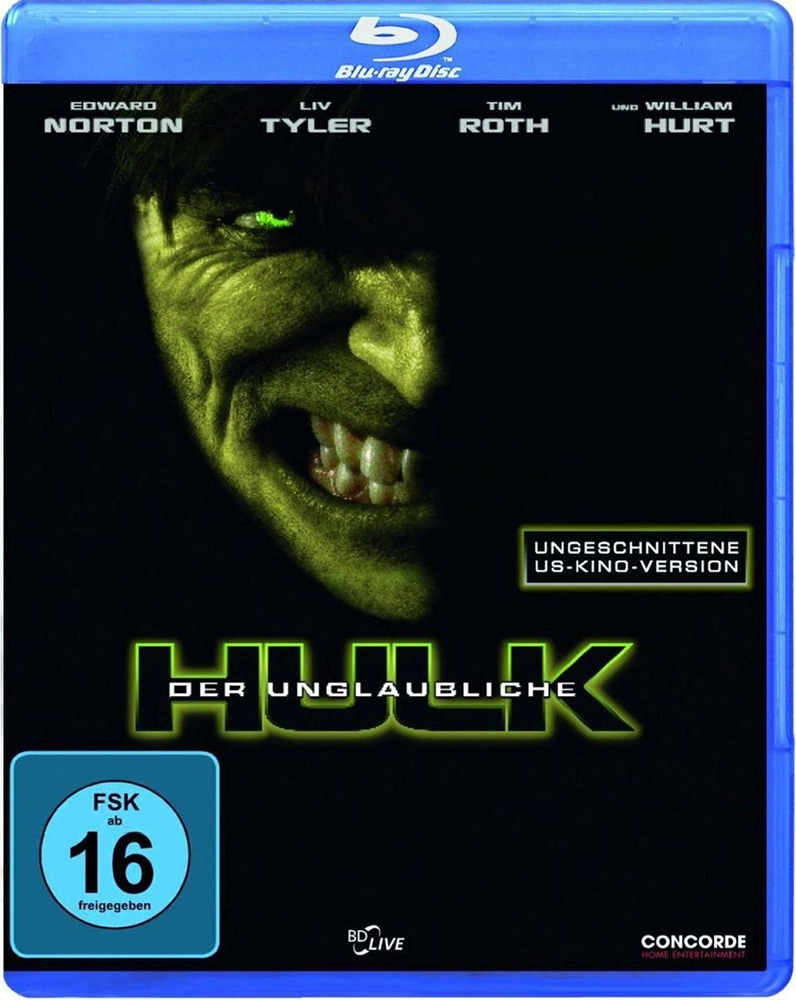Der unglaubliche Hulk (US Version) (Blu-Ray)