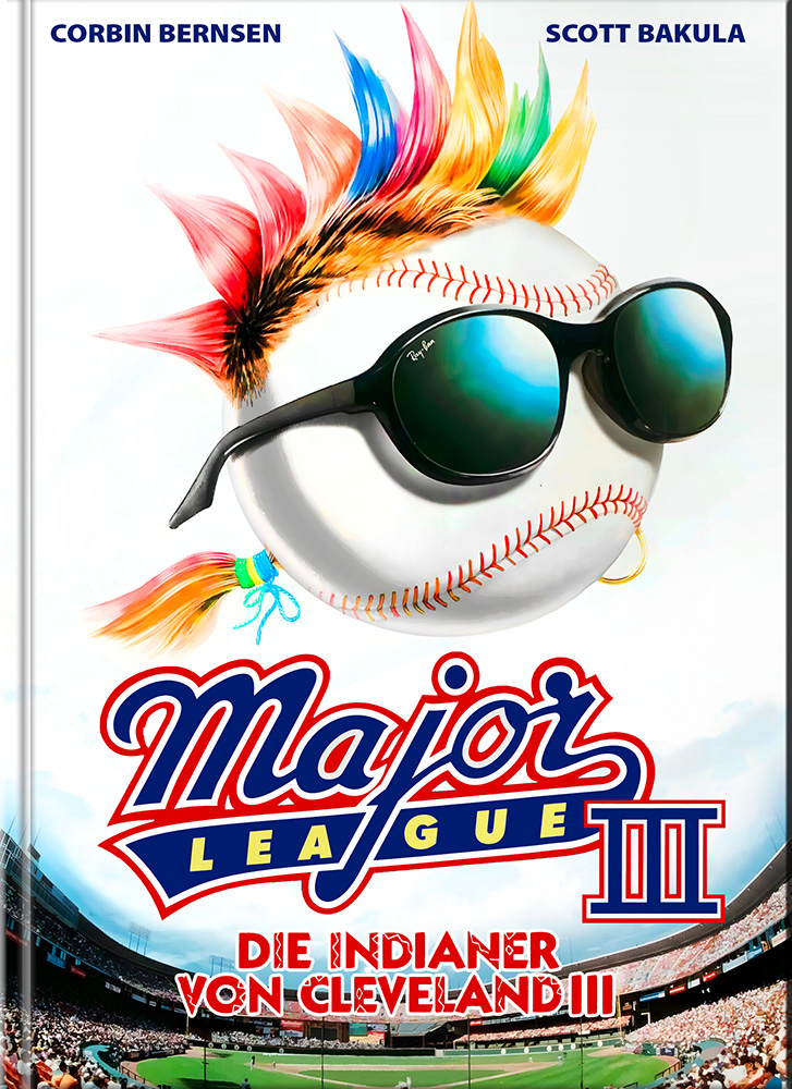 Die Indianer von Cleveland 3: Zweite Liga - Die Indianer von Cleveland sind zurück - Cover B - Mediabook (Blu-Ray+DVD) - Limited 222 Edition Die Indianer von Cleveland 3: Zweite Liga - Die Indianer von Cleveland sind zurück - Cover B - Mediabook (Blu-Ray+DVD) - Limited 222 Edition