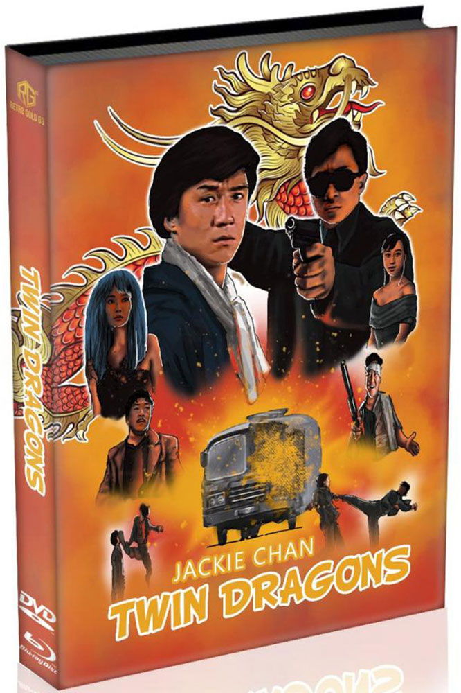 Twin Dragons - Cover A - Mediabook (Blu-Ray+DVD) - Limited 333 Edition