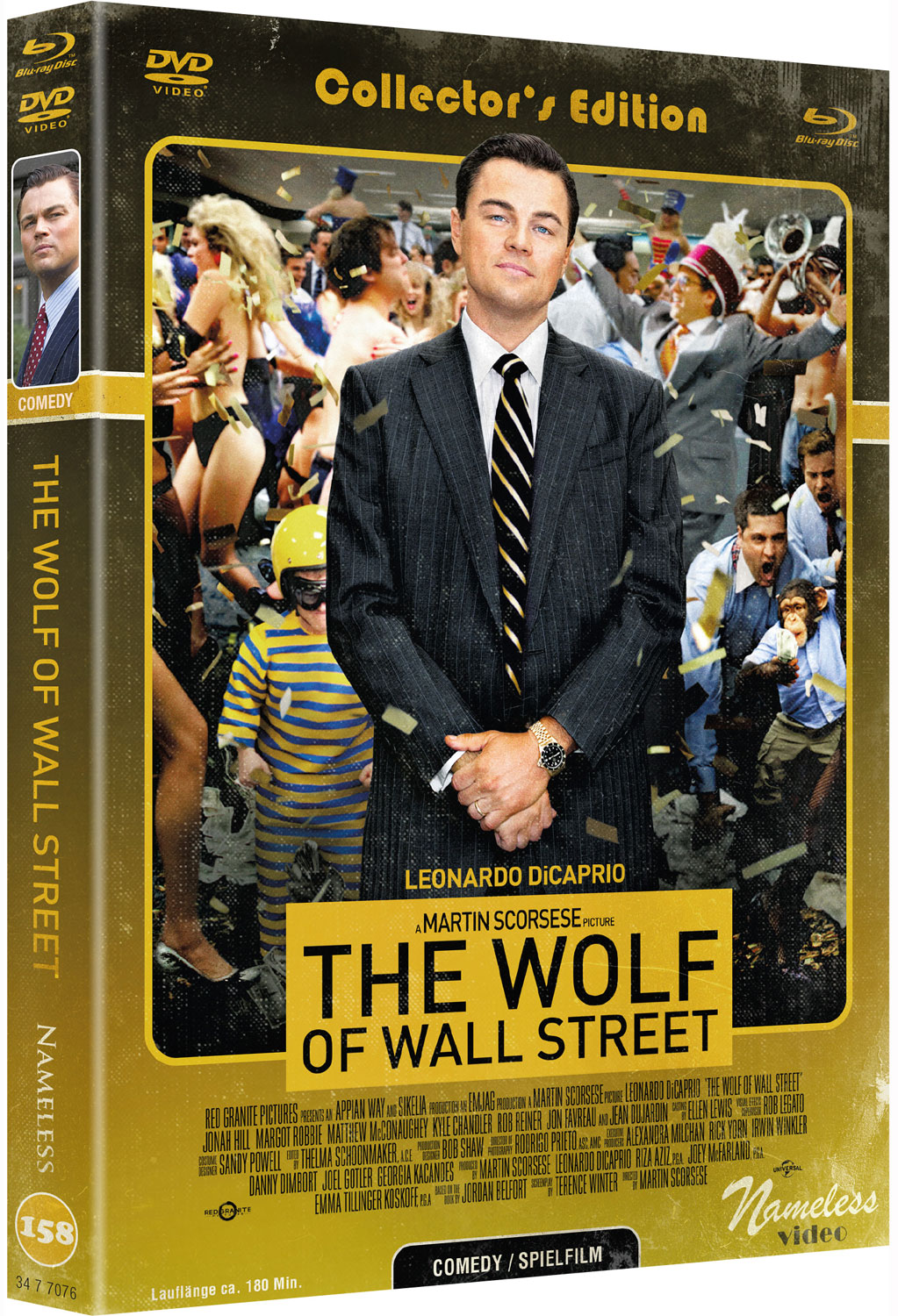 The Wolf Of Wall Street (Blu-ray+DVD) - Cover C - Mediabook - Limited 333 Edition