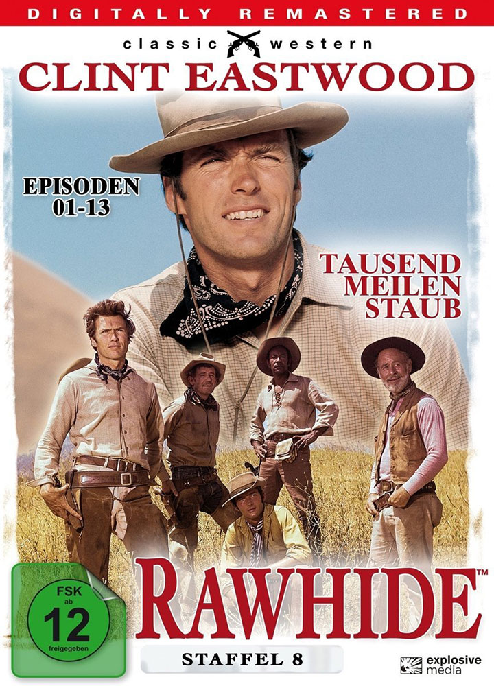 Rawhide - Tausend Meilen Staub - Season 8 (4DVD) (s/w) Rawhide - Tausend Meilen Staub - Season 8 (4DVD) (s/w)