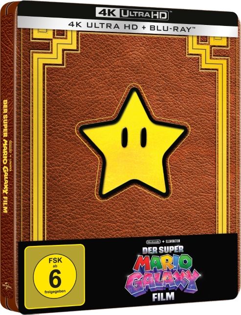 Der Super Mario Galaxy Film (4K UHD+Blu-Ray) - SteelBook - Limited Edition