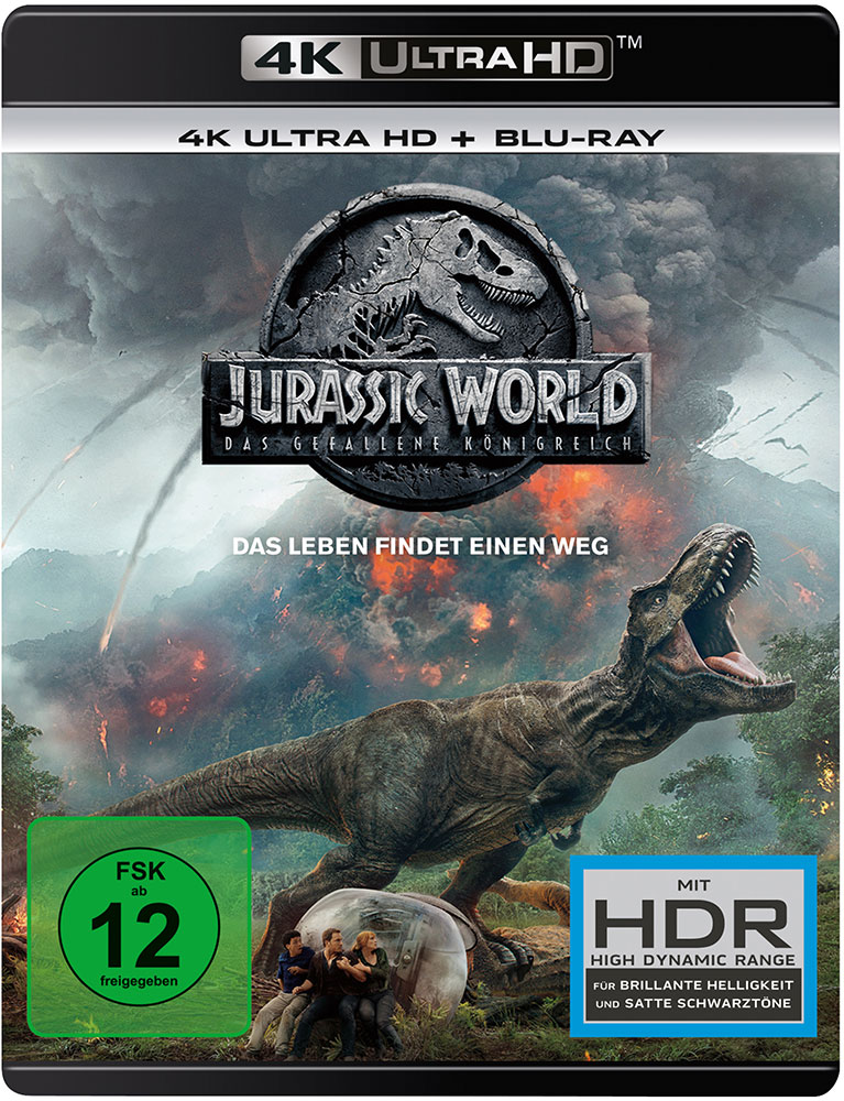 Jurassic World - Das gefallene Königreich (4K UHD+Blu-Ray)