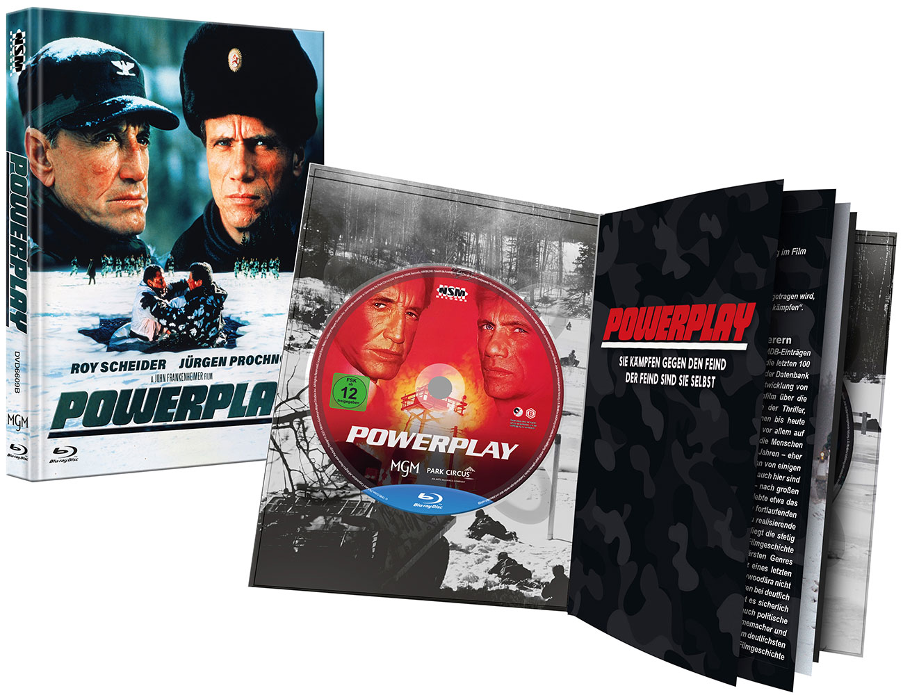 Powerplay (Blu-Ray+DVD) - Cover B - Mediabook - Limited 222 Edition Powerplay (Blu-Ray+DVD) - Cover B - Mediabook - Limited 222 Edition