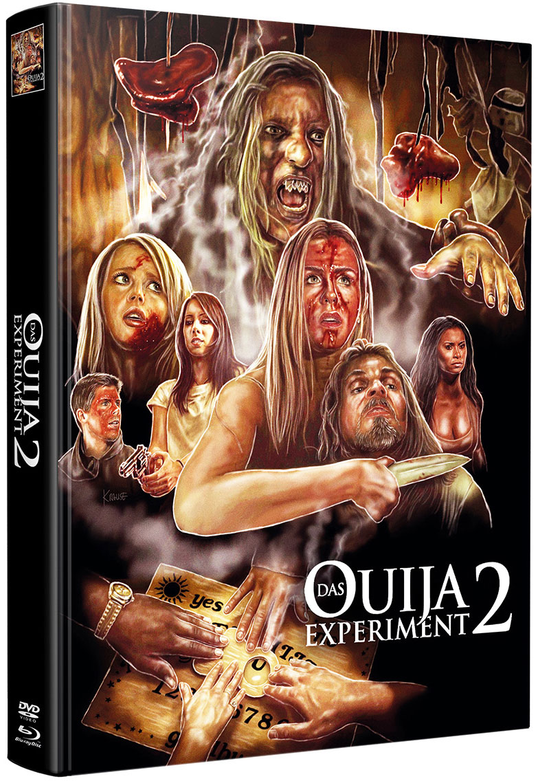Ouija Experiment 2 (Blu-ray) (2Discs) - Mediabook (Wattiert) - Limited 100 Edition Ouija Experiment 2 (Blu-ray) (2Discs) - Mediabook (Wattiert) - Limited 100 Edition