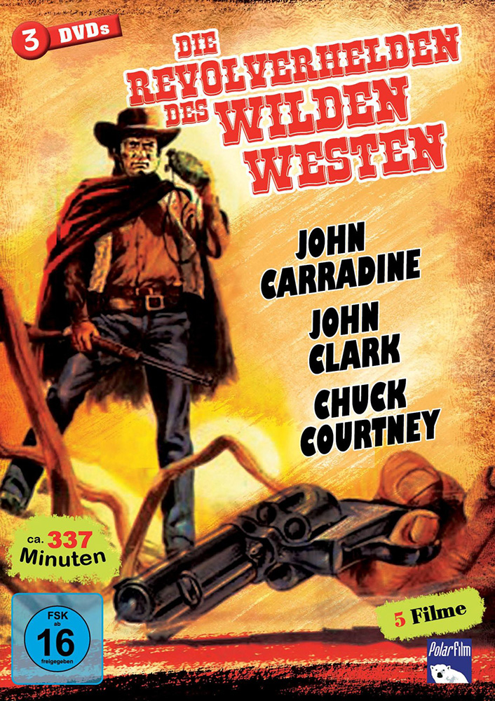 Die Revolverhelden des wilden Westen DVD Box