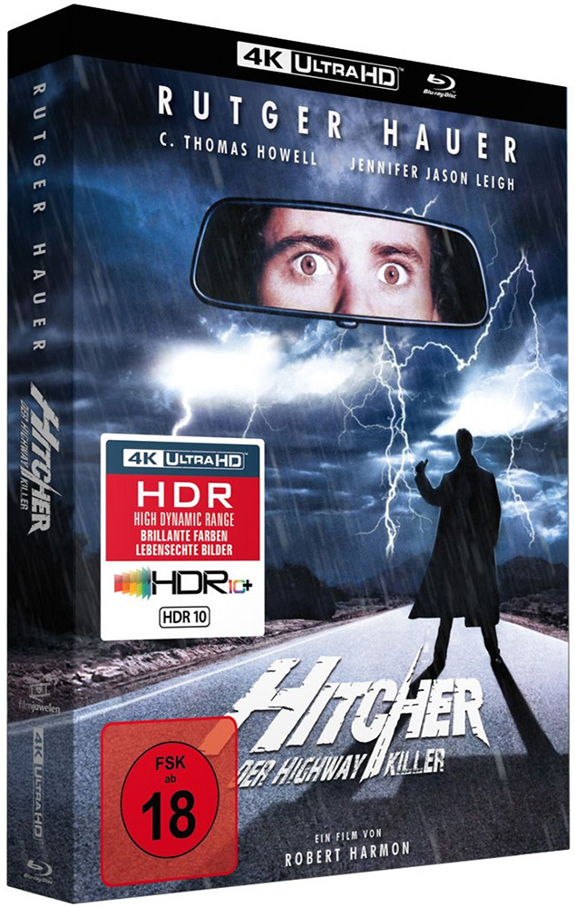 Hitcher - Der Highway Killer (4K UHD+Blu-Ray) - Mediabook - Limited Edition Hitcher - Der Highway Killer (4K UHD+Blu-Ray) - Mediabook - Limited Edition