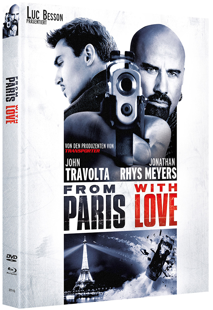 From Paris With Love (Blu-Ray+DVD) - Cover C - Mediabook - Limited 222 Edition From Paris With Love (Blu-Ray+DVD) - Cover C - Mediabook - Limited 222 Edition