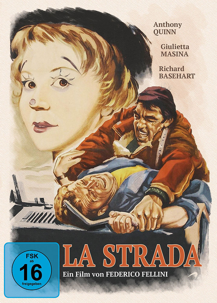 La strada - Das Lied der Straße (s/w) (Blu-Ray+DVD) - Mediabook La strada - Das Lied der Straße (s/w) (Blu-Ray+DVD) - Mediabook