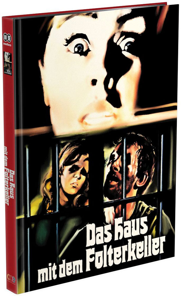 Das Haus mit dem Folterkeller - Cover C - Mediabook (Blu-Ray+DVD) - Limited 125 Edition - Uncut