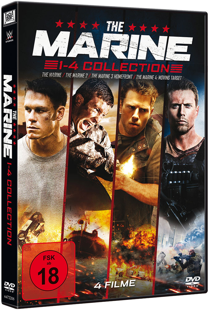 The Marine 1-4 Collection (4DVD) - Uncut