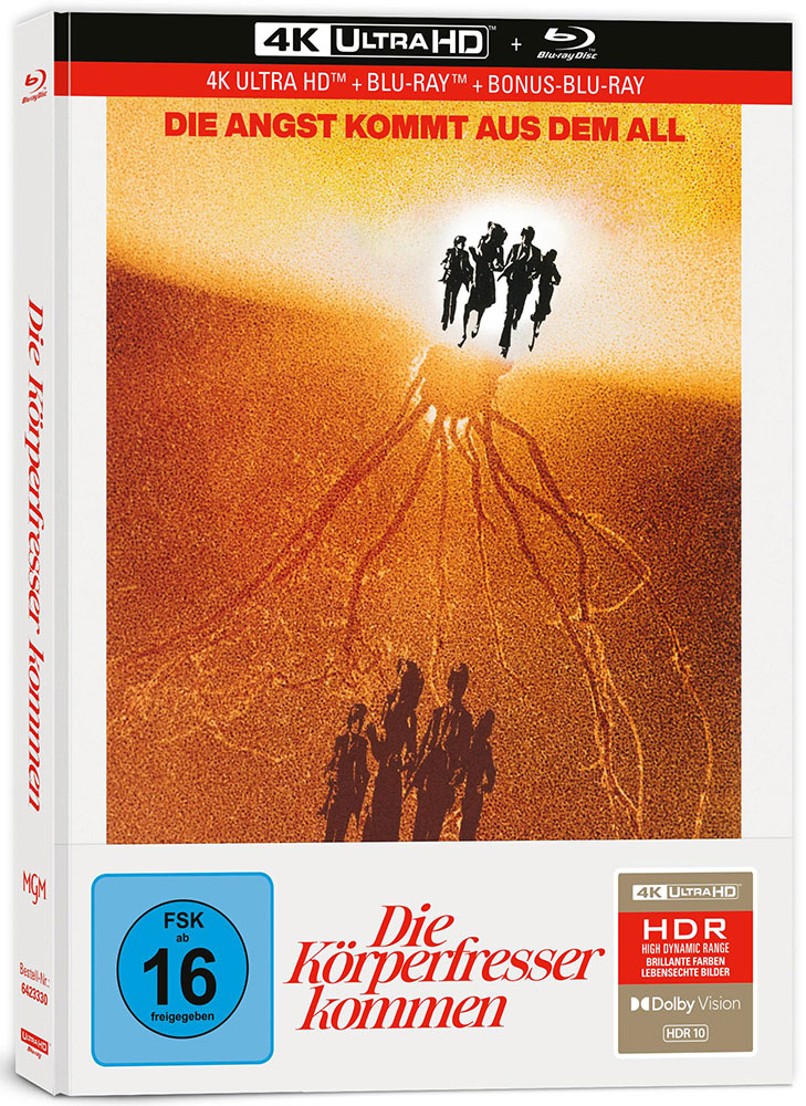 Die Körperfresser kommen (4K UHD+2Blu-Ray) - Mediabook - Limited Edition Die Körperfresser kommen (4K UHD+2Blu-Ray) - Mediabook - Limited Edition