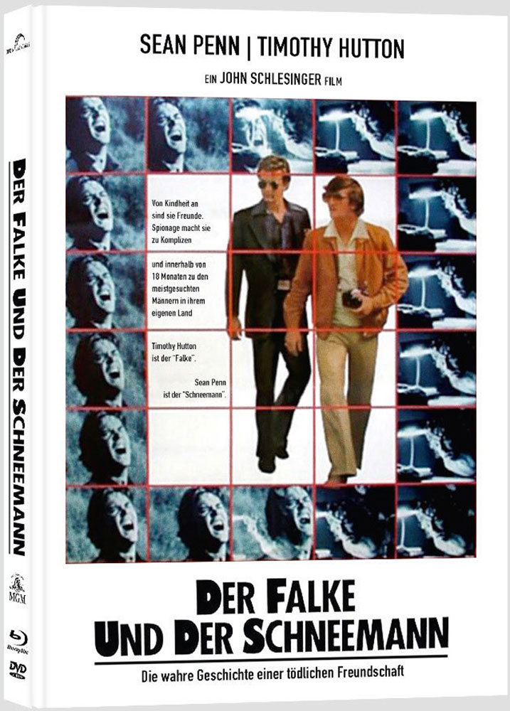 Der Falke und der Schneemann - Cover B - Mediabook (Blu-Ray+DVD) Limited 222 Edition