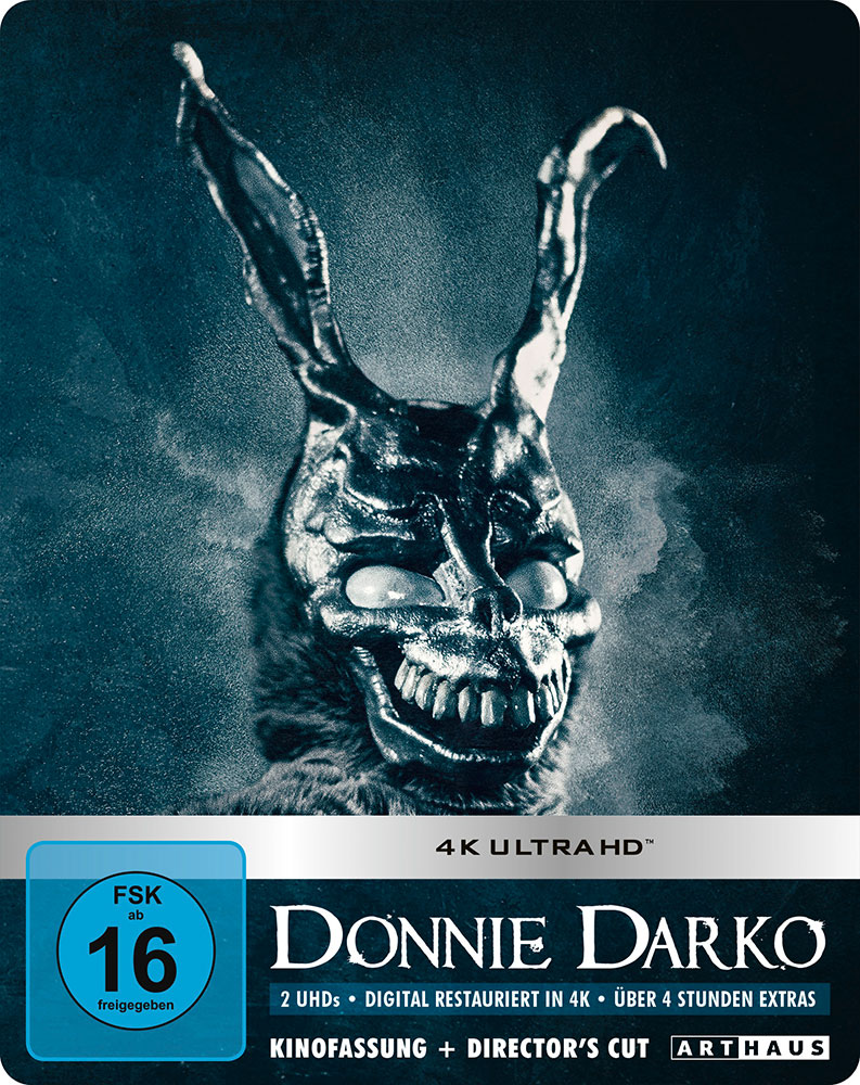 Donnie Darko (4K UHD) (2Discs) - Kinofassung & Directors Cut - Limited SteelBook Edition Donnie Darko (4K UHD) (2Discs) - Kinofassung & Directors Cut - Limited SteelBook Edition