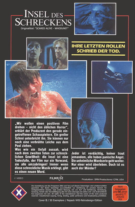 Insel des Schreckens (Blu-Ray) - Cover B - große Hartbox - Limited 50 Edition