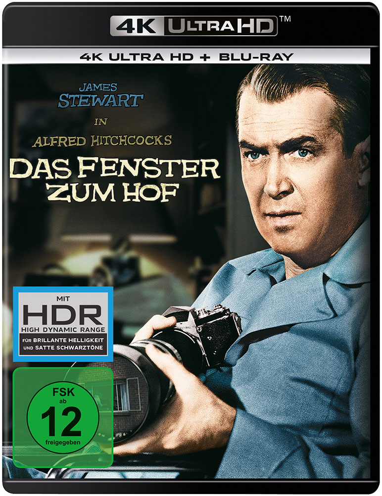 Das Fenster zum Hof (4K UHD+Blu-Ray) - Alfred Hitchhock