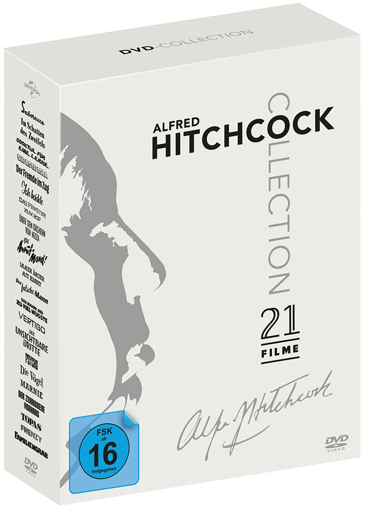 Alfred Hitchcock Collection (21 Filme) (21DVD)