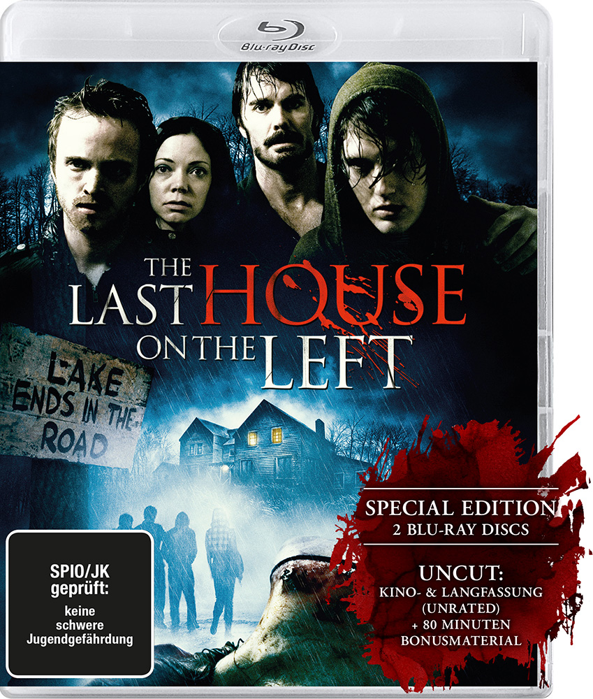 The Last House On The Left (Blu-Ray) (2Discs) - Remake - Kino- & Langfassung The Last House On The Left (Blu-Ray) (2Discs) - Remake - Kino- & Langfassung