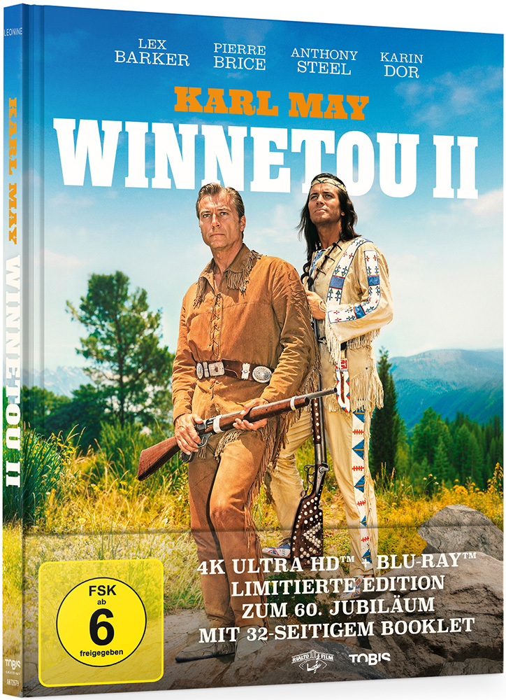 Winnetou II (4K UHD+Blu-Ray) - Limited Mediabook Edition