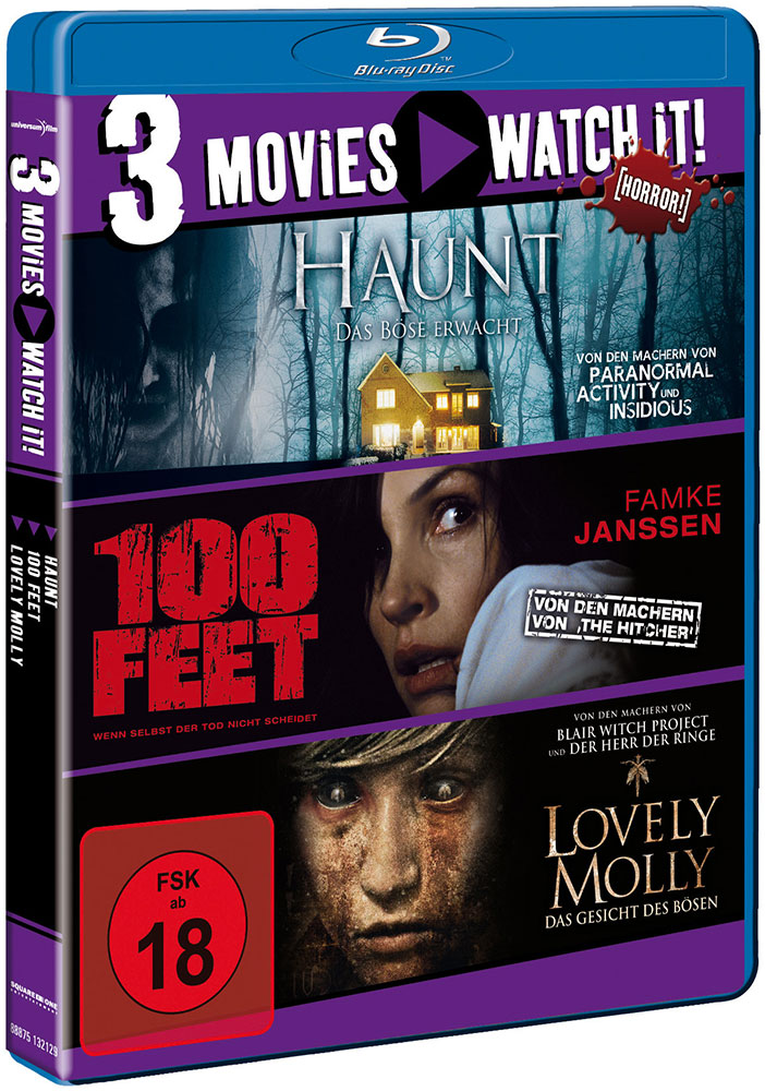 Haunt / 100 Feet / Lovely Molly (Blu-Ray) (3Discs)