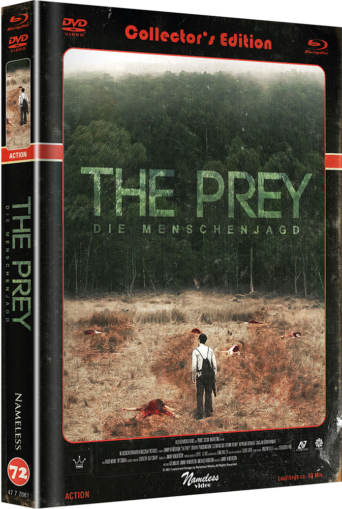The Prey - Menschenjagd - Cover C - Mediabook (Blu-Ray+DVD) - Limited 333 Edition The Prey - Menschenjagd - Cover C - Mediabook (Blu-Ray+DVD) - Limited 333 Edition