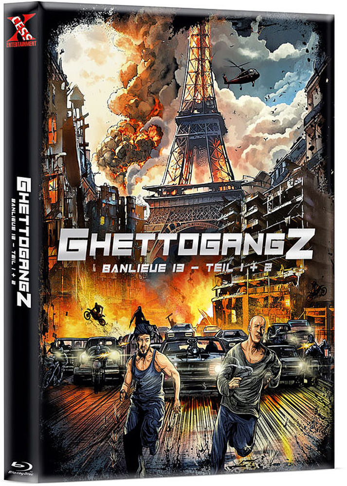 Ghettogangz 1&2 (Blu-Ray) (2Discs) - Cover A - Mediabook (Wattiert) - Limited 222 Edition Ghettogangz 1&2 (Blu-Ray) (2Discs) - Cover A - Mediabook (Wattiert) - Limited 222 Edition