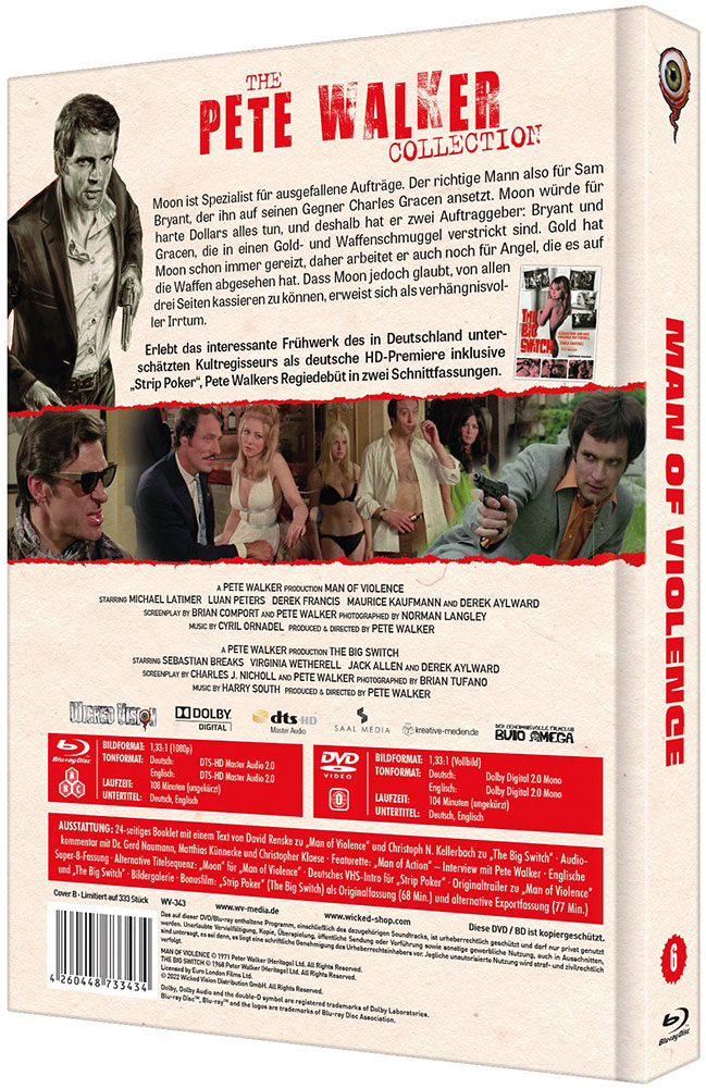 Männer der Gewalt - Cover B - Mediabook (Blu-Ray+DVD) - Limited 333 Edition Männer der Gewalt - Cover B - Mediabook (Blu-Ray+DVD) - Limited 333 Edition