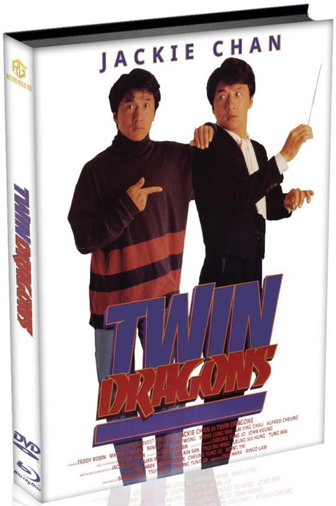 Twin Dragons - Cover B - Mediabook (Blu-Ray+DVD) - Limited 333 Edition