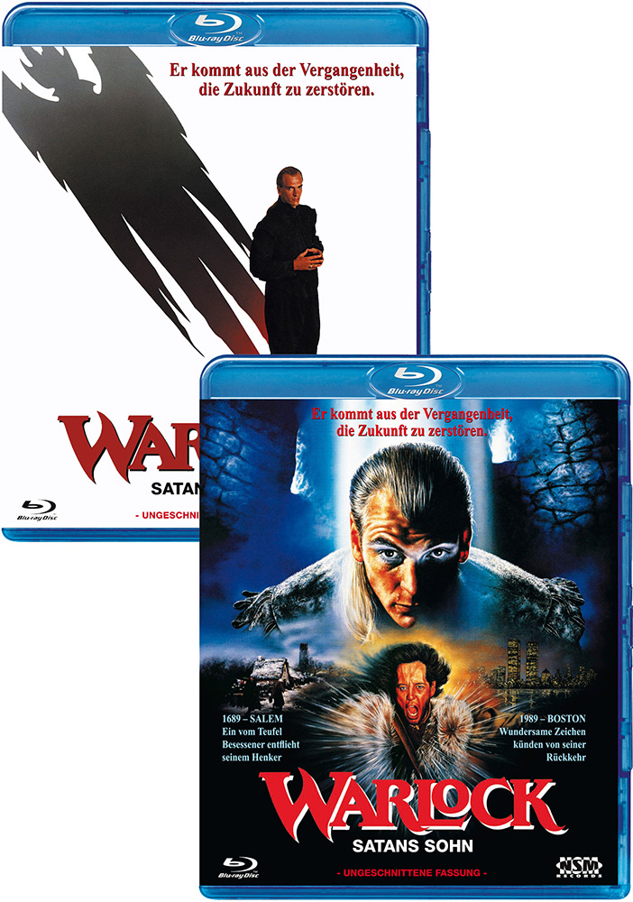 Warlock - Satans Sohn (Blu-Ray) - Wendecover mit 2 Motiven - Uncut