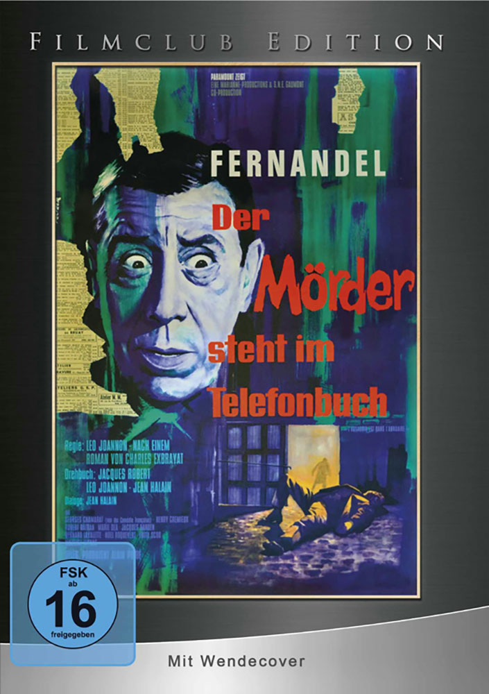 Der Mörder steht im Telefonbuch - Filmclub Edition Vol. 50 Der Mörder steht im Telefonbuch - Filmclub Edition Vol. 50