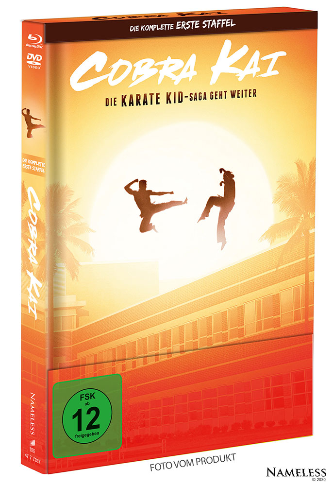 Cobra Kai - Season 1 (2Blu-Ray+2DVD) - Cover A - Mediabook - Limited 500 Edition Cobra Kai - Season 1 (2Blu-Ray+2DVD) - Cover A - Mediabook - Limited 500 Edition