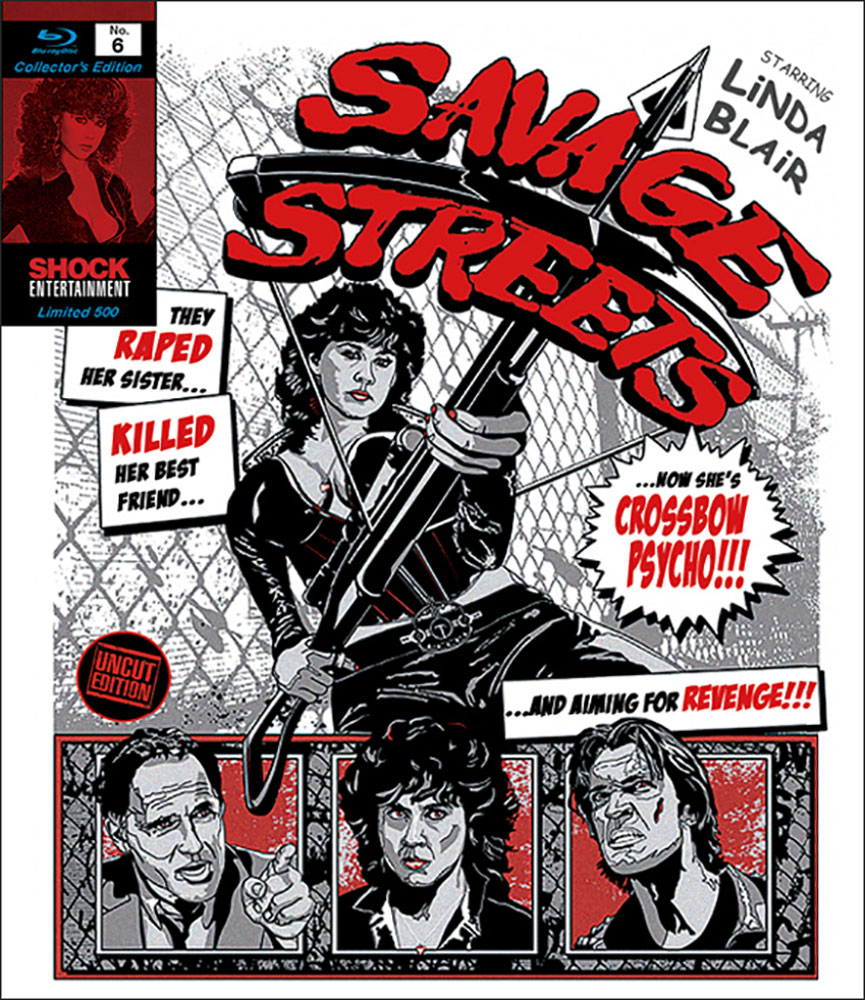 Savage Streets - Strassen der Gewalt (Blu-Ray) - Remastered - Limited 500 Edition