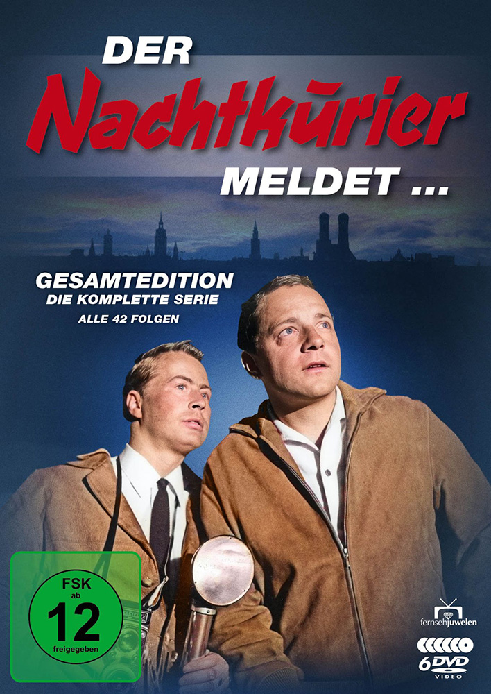 Der Nachtkurier meldet ... - Gesamtedition: Die komplette Serie (6 DVDs)