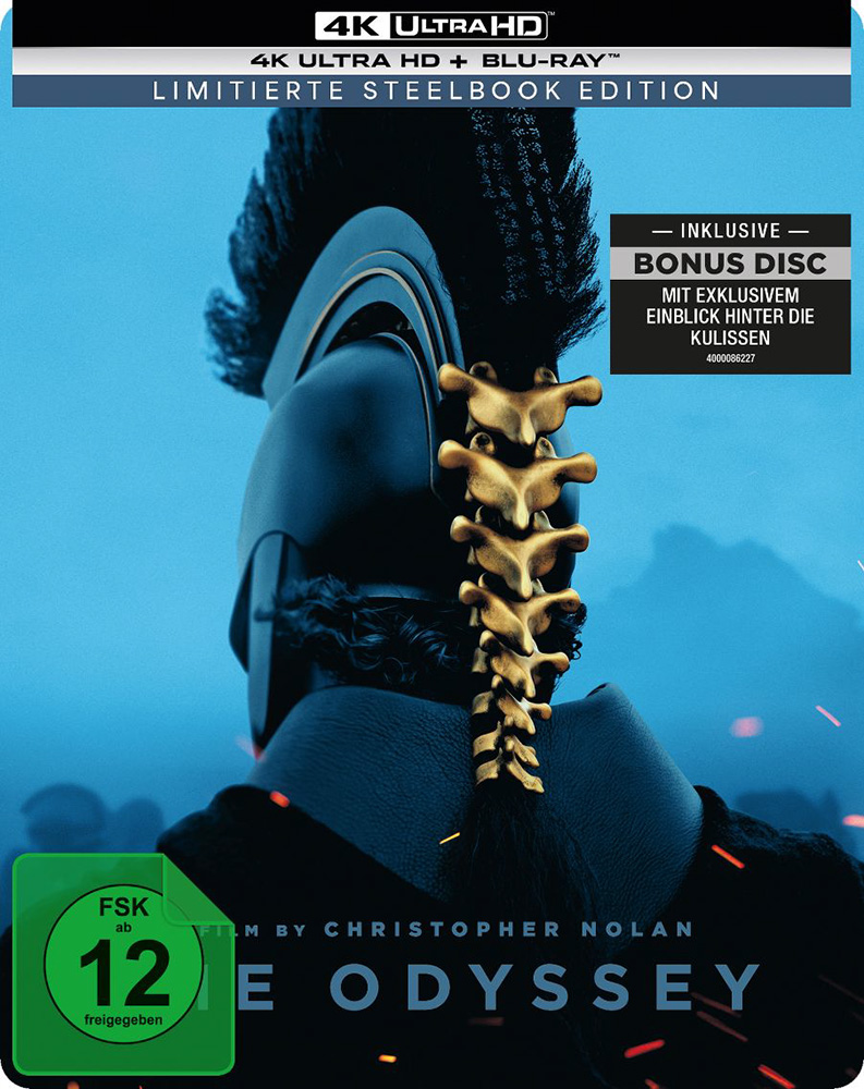 Die Odyssee (4K UHD+2Blu-Rays) - Cover A - Limited SteelBook Edition
