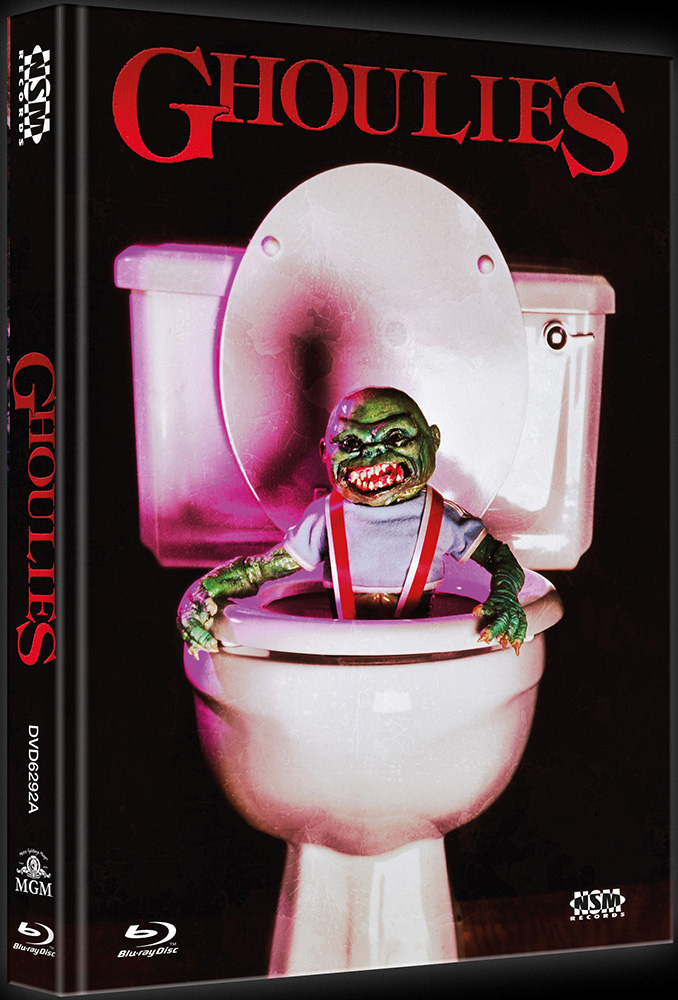 Ghoulies 1 (Blu-Ray+DVD) - Cover A - Mediabook - Limited 333 Edition - Uncut Ghoulies 1 (Blu-Ray+DVD) - Cover A - Mediabook - Limited 333 Edition - Uncut